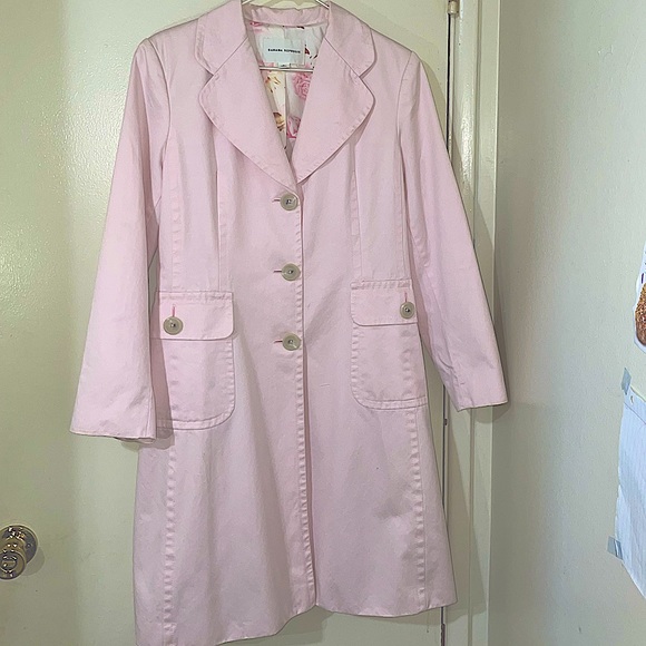 Banana Republic Jackets & Blazers - Banana Republic Pink Jacket/Long Coat